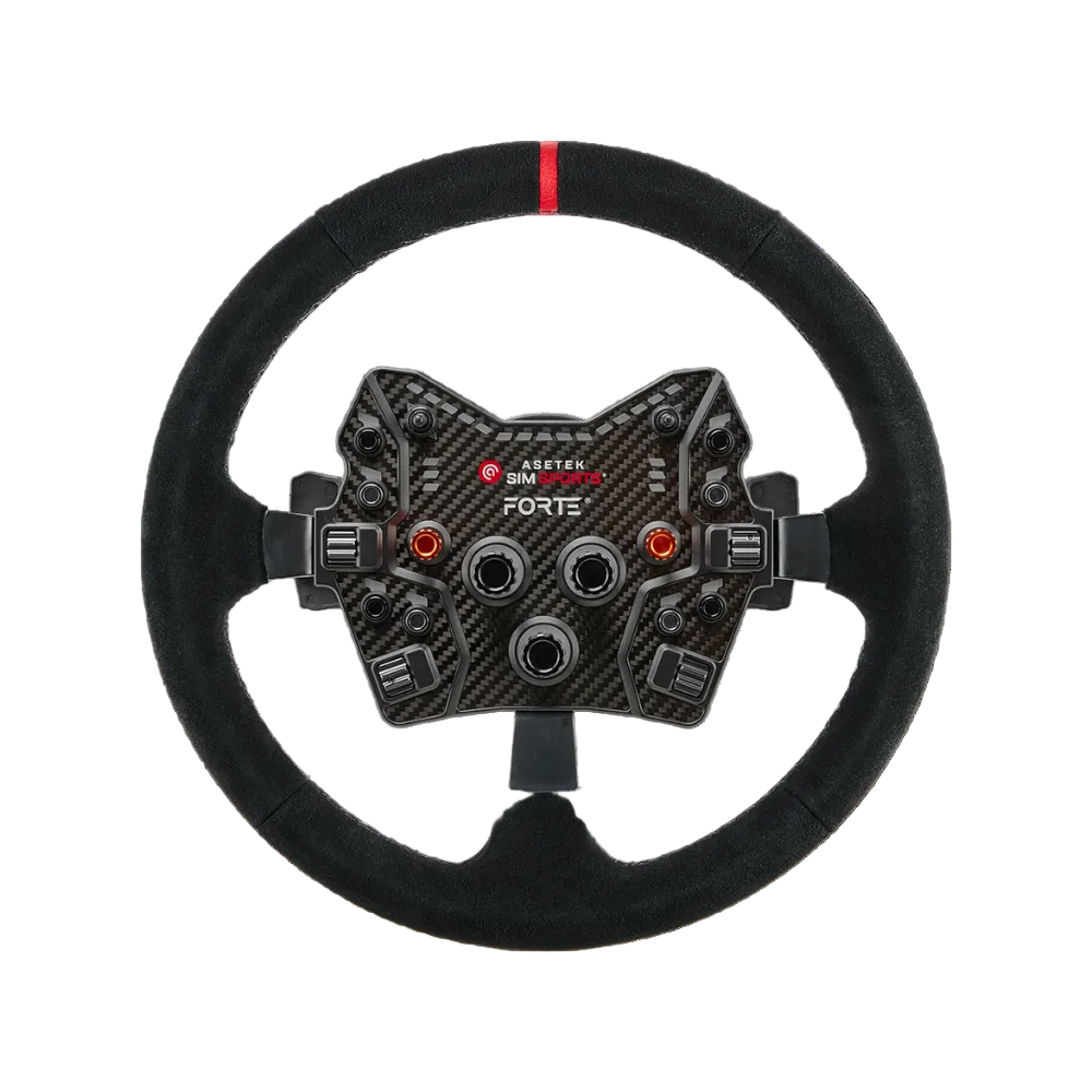 Asetek SimSports® Forte® GT Button Box (Black Aluminum)